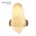 Grade 7A Bleach Blonde #613 Straight Brazilian Virgin Human Hair Full Lace Wigs,100% Human Hair Wigs